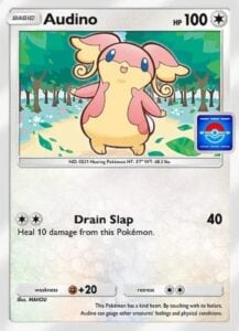 audino promo card from pokemon tcg pocket