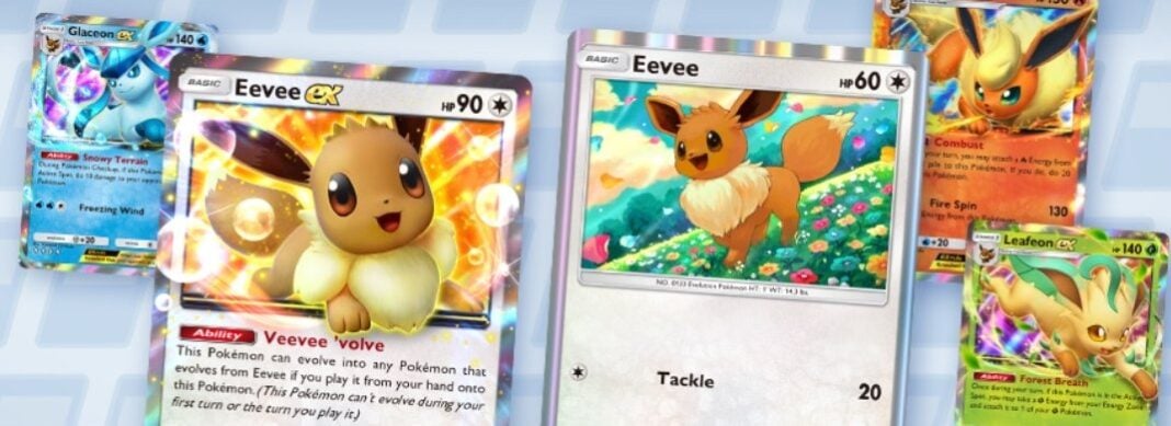pokemon tcg poket eevee mass outbreak event with promo and flair
