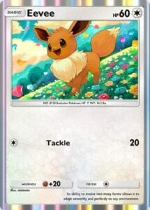 eevee promo card in pokemon tcg pocket
