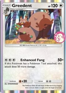 greedent promo card from pokemon tcg pocket