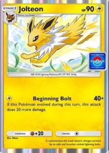 jolteon promo card from pokemon tcg pocket