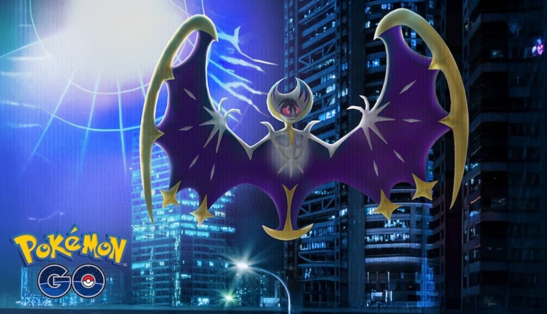 lunala in pokemon go ad