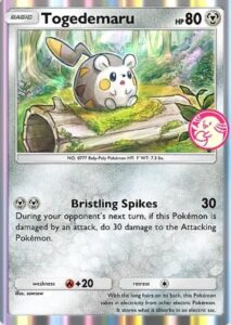 togedemaru promo card in pokemon tcg pocket