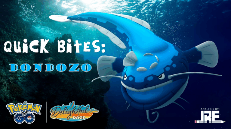 Quick Bites: A Brief PvP Analysis on Dondozo