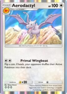 aerodactyl card in pokemon tcg pocket