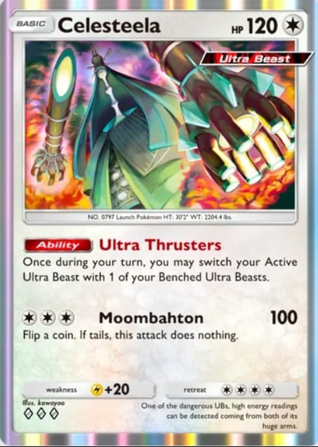 celesteela card in pokemon tcg pocket