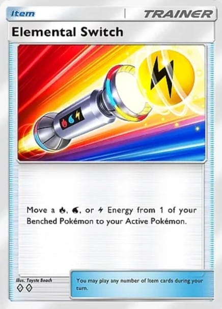 elemental switch item card in pokemon tcg pocket