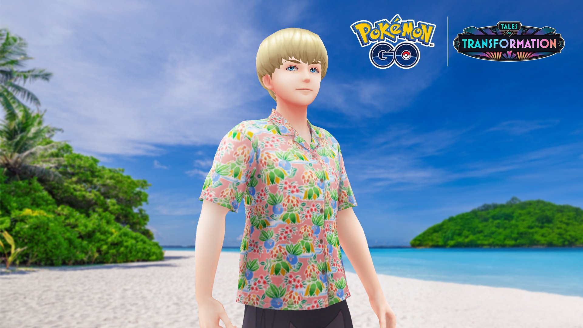 haru aloha shirt avatar item in pokemon go concierge celebration event