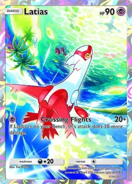 latias full art promo card in pokemon tcg pocket