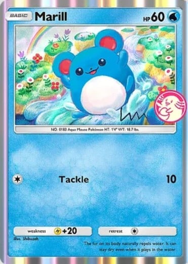 marill promo card in pokemon tcg pocket