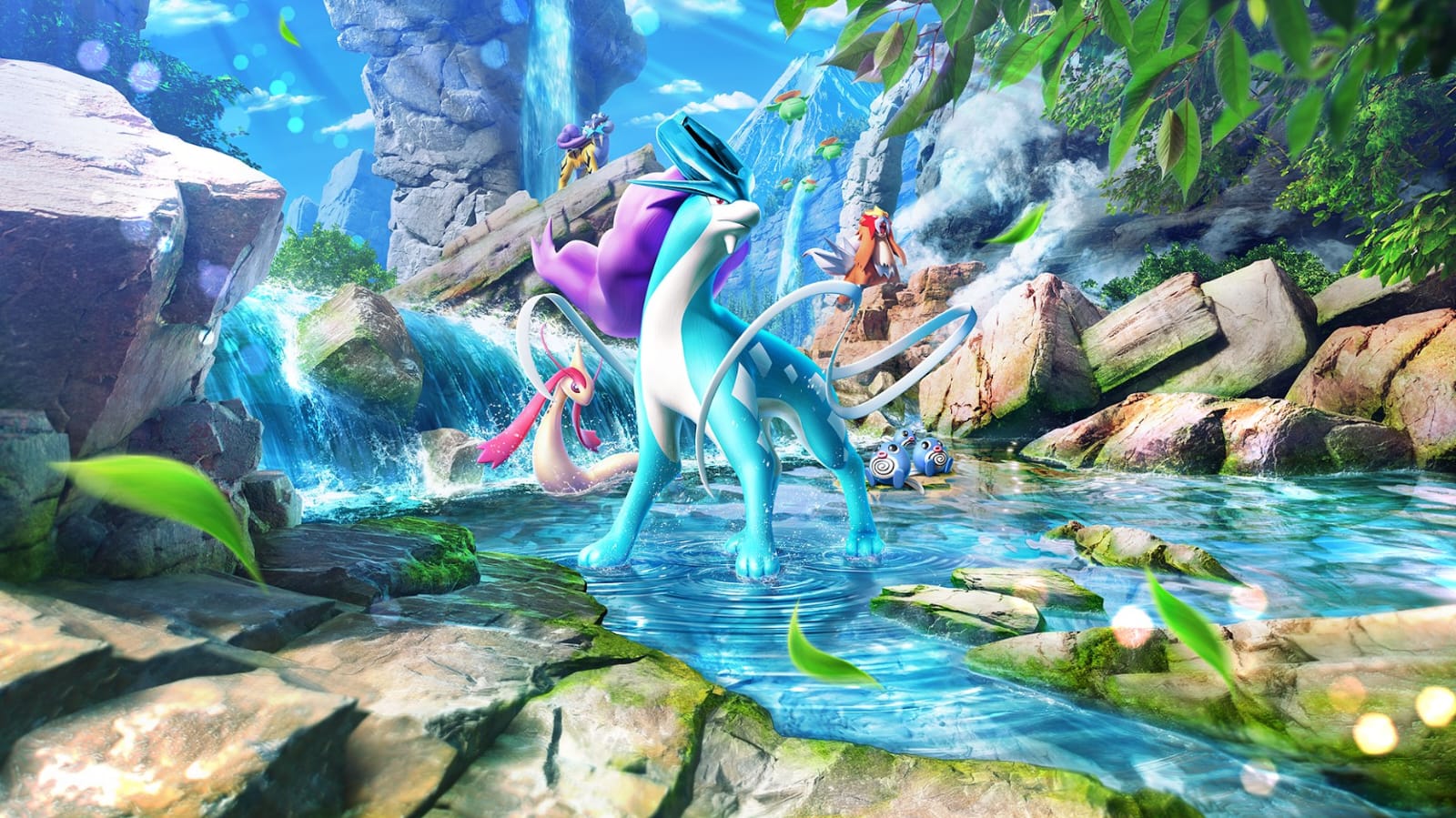 official image of pokemon tcg pocket secluded springs set