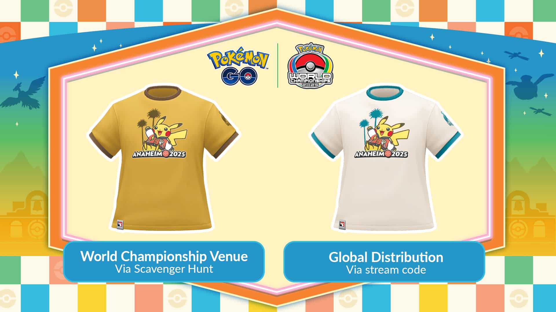 2025 Pokémon Worlds Championship Tee (White)2025 Pokémon Worlds Championship Tee (White)