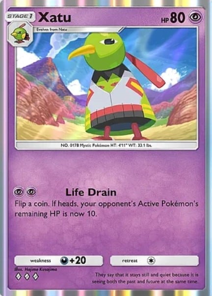 xatu card in pokemon tcg pocket