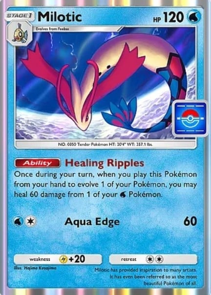 milotic promo card in pokmeon tcg pocket