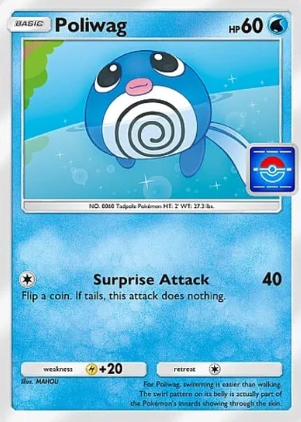 poliwag promo card in pokemon tcg pocket