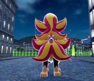 mega pyroar from pokemon legends za