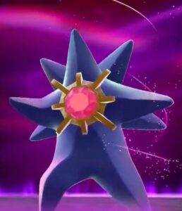 mega starmie from pokemon legends za
