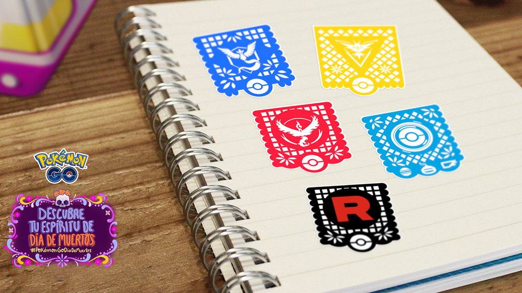 pokemon go day of the dead stickers