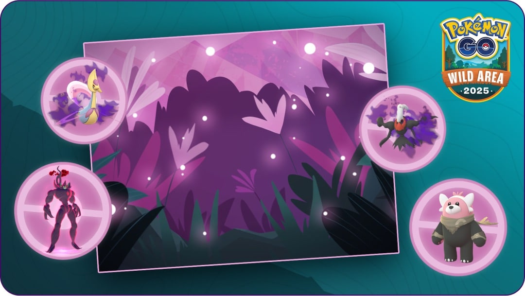 Pokemon GO Wild Area 2025 Global Background