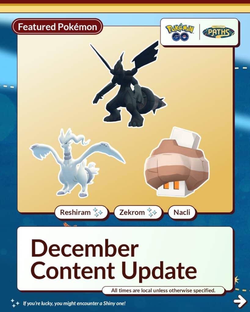 Pokémon GO December 2025 Events | Pokémon GO Hub