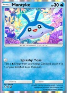 mantyke from pokemon tcg pocket secluded springs set