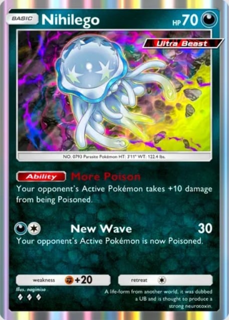 nihilego from pokemon tcg pocket