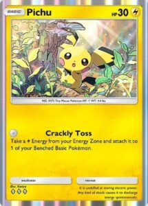 pichu from pokemon tcg pocket wisdom of sea and sky set