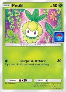 petilill promo card from pokemon tcg pocket