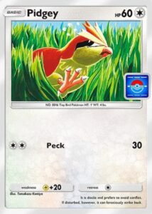pidgey promo card from pokemon tcg pocket