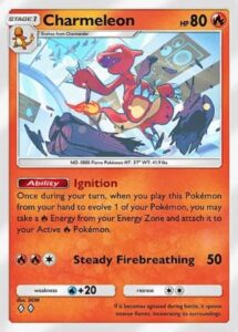 charmeleon in pokemon tcg pocket crimson blaze set