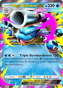 mega blastoise ex from pokemon tcg pocket crimson blaze set