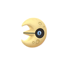 shiny lunatone sprite in pokemon go