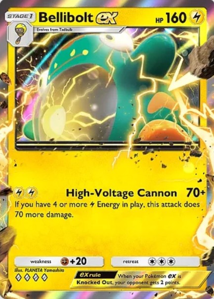 bellibolt ex from pokemon tcg pocket