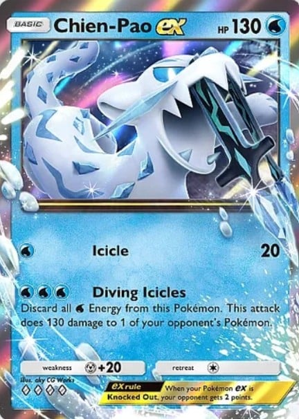 chien-pao ex from pokemon tcg pocket