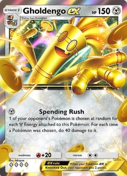 gholdengo ex from pokemon tcg pocket