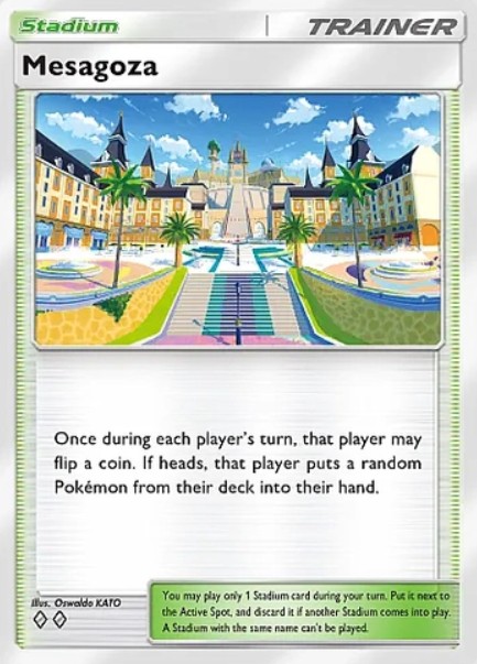 mesagoza stadium card from pokemon tcg pocket paldean wondes set
