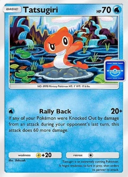 tatsugiri promo de pokemon tcg pocket