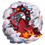 volcanion sticker from pokemon go