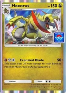 haxorus promo from pokemon tcg pocket