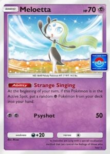 meloetta promo from pokemon tcg pocket