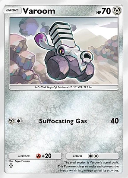 varoom from pokemon tcg pocket mega shine set