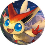 victini icon from pokemon tcg pocket pulsing aura themed collection missions
