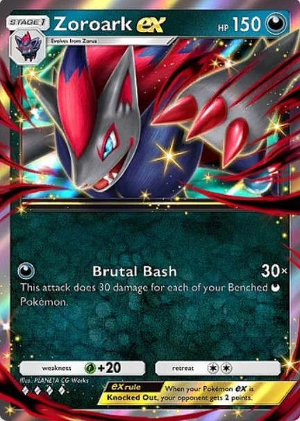 zoroark ex from pokemon tcg pocket pulsing aura set
