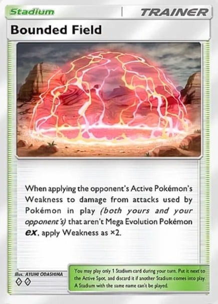 bounded fiel stadium card from pokemon tcg pocket