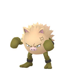 shiny primeape sprite from pokemon go