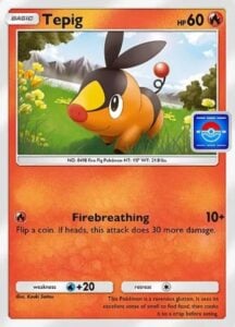 tepig promo from pokemon tcg pocket