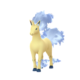 shiny rapidash pokemon go sprite