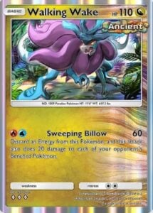 walking wake from pokemon tcg pocket paradox drive set