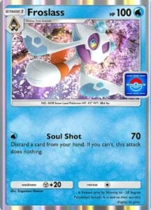 froslass promo from pokemon tcg pocket