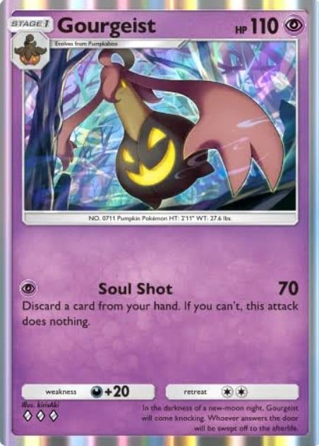 gourgeist from pokemon tcg pocket fantastical parade set
